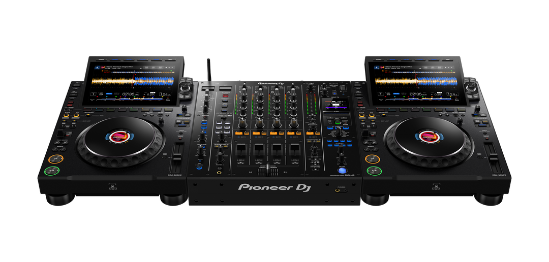 AlphaTheta CDJ-3000X & DJM-A9-pakke