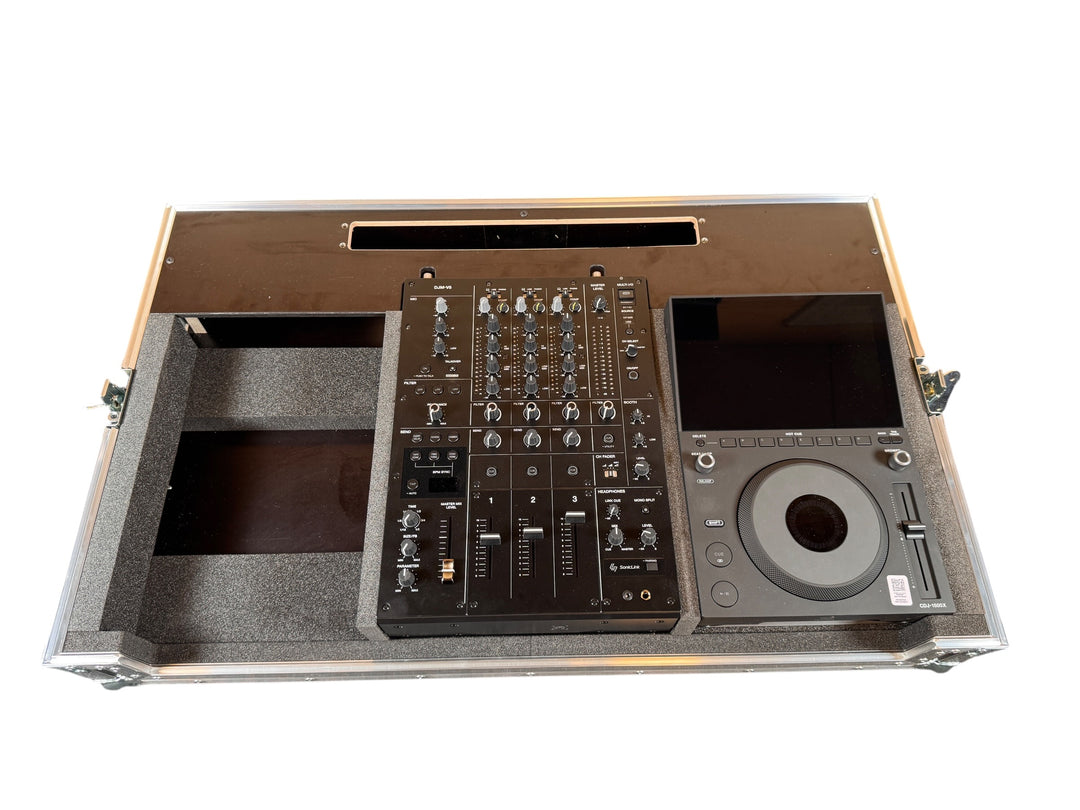 Case-It Flightcase til AlphaTheta CDJ-1500X og DJM-V5