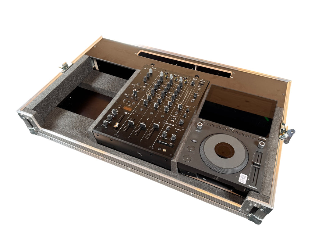 Case-It Flightcase til AlphaTheta CDJ-1500X og DJM-V5