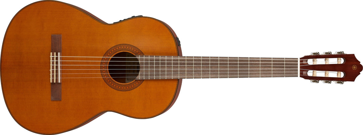 Yamaha CGX122MC klassisk spansk gitar (Cedar Natural)