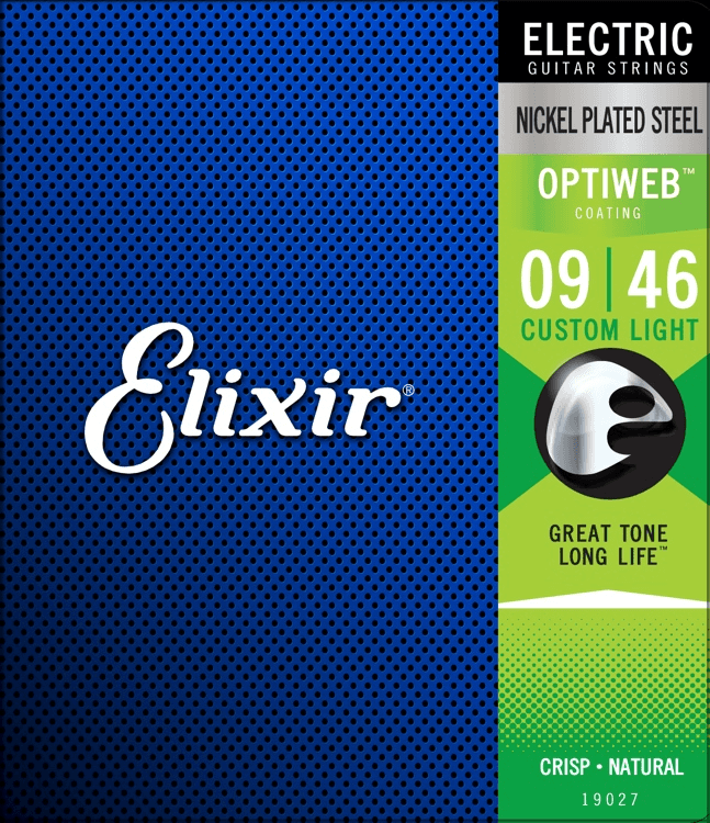 Elixir Optiweb gitarstrenger (tilpasset lys, 09-46)