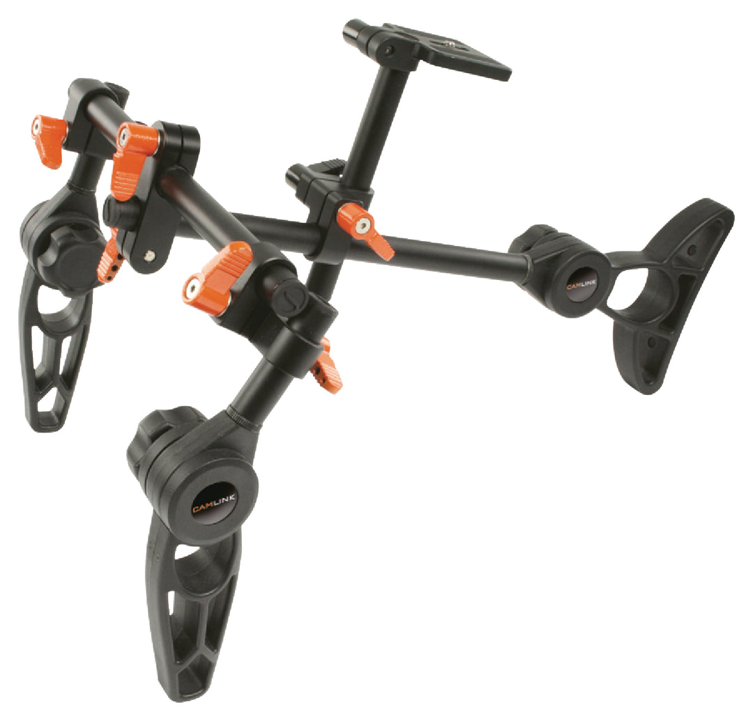 Kamera-/videostativ (svart/oransje, 0,9 kg)