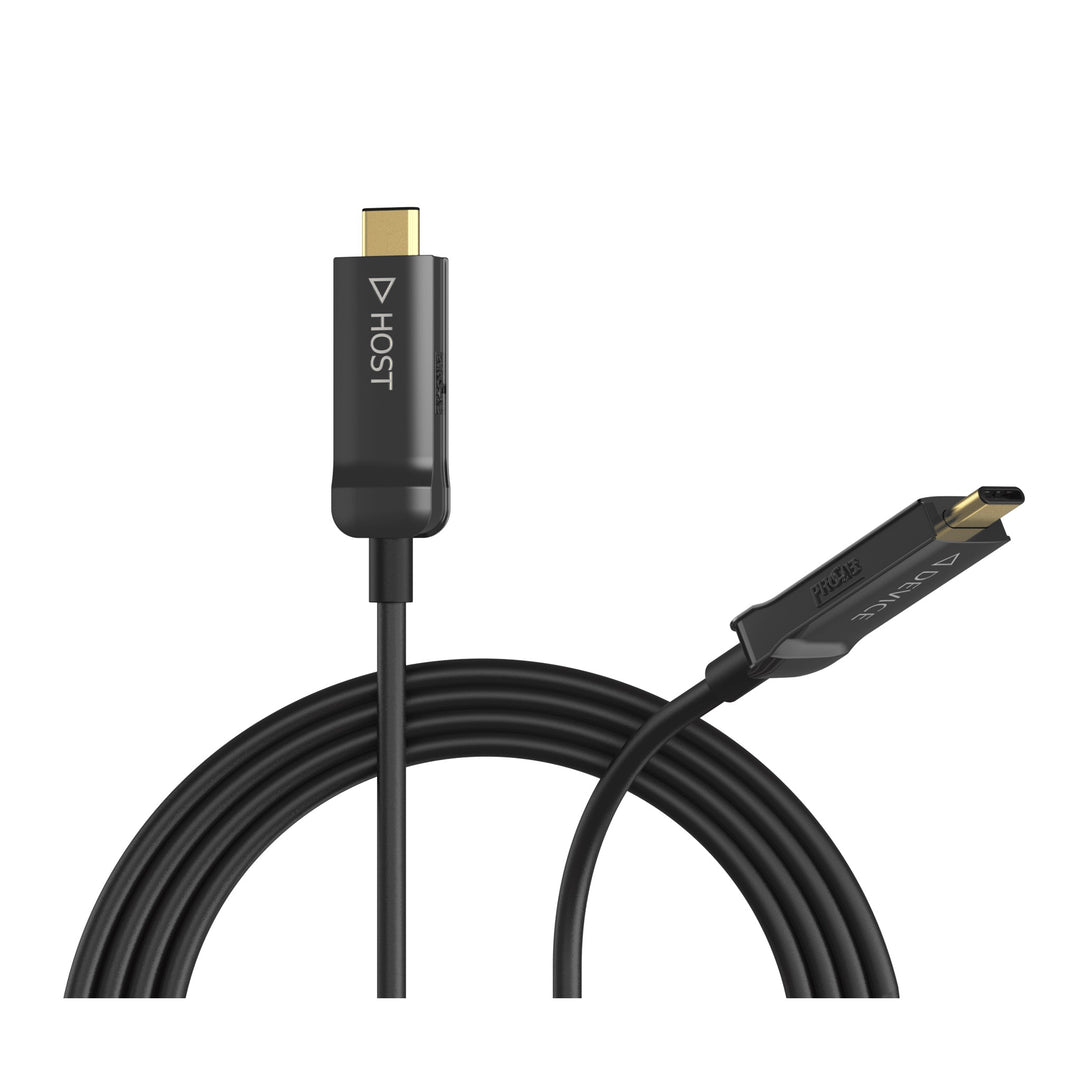 ProCab aktiv optisk USB C-kabel USB 3.2 (10 GBPS) 15 meter