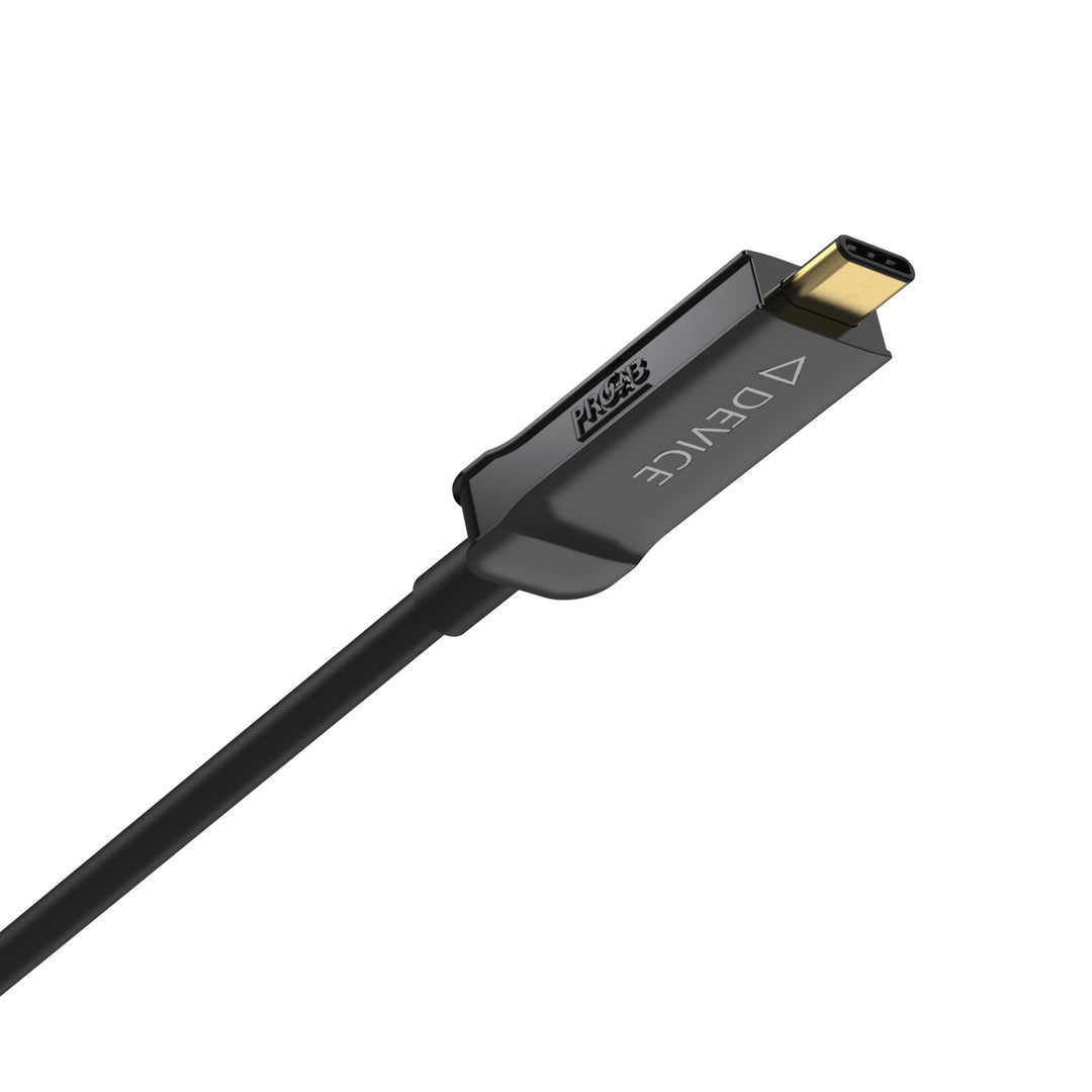 ProCab aktiv optisk USB C-kabel USB 3.2 (10 GBPS) 15 meter