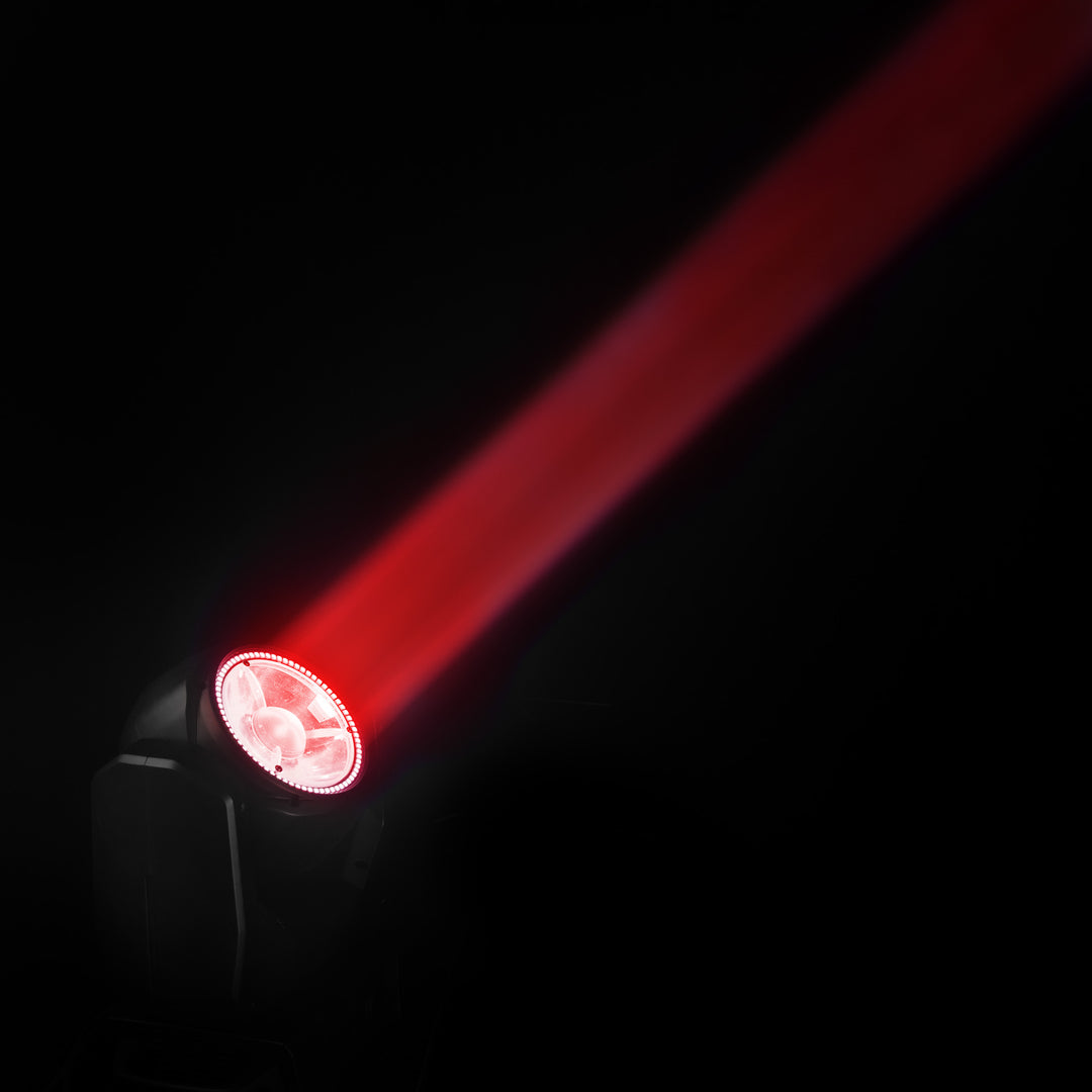 Cameo MOVO BEAM 200 - Beam moving head med endeløs rotasjon og LED-ring