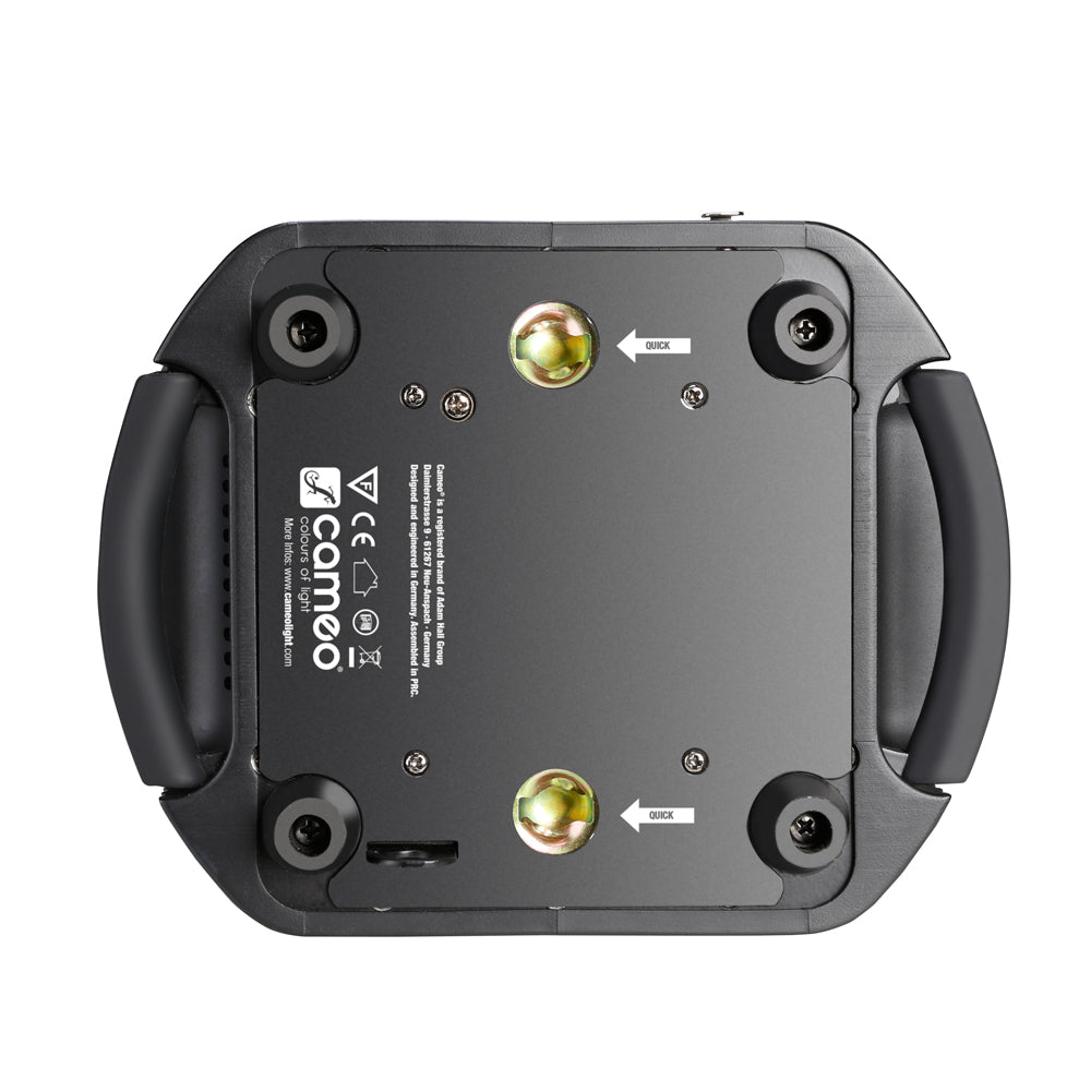 Cameo MOVO BEAM Z100 - Beam-moving head med ubegrenset rotasjon, LED-ring og zoom