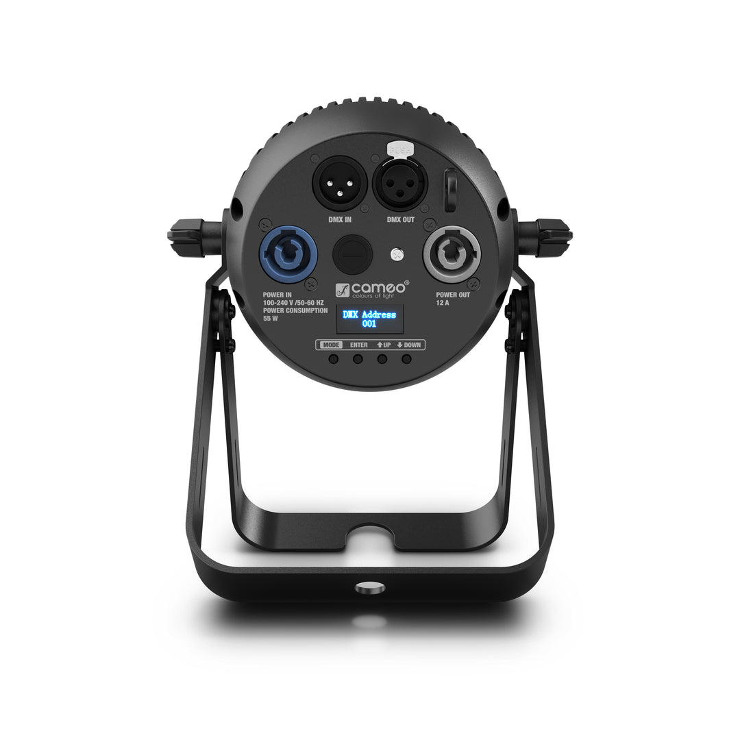 Cameo Q-SPOT 40 TW - Kompakt spot med 40 W justerbar hvit LED, utført i svart