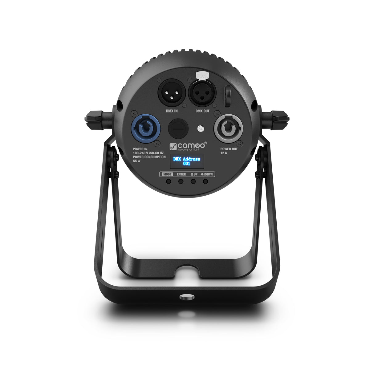 Cameo Q-SPOT 40 TW - Kompakt spot med 40 W justerbar hvit LED, utført i svart