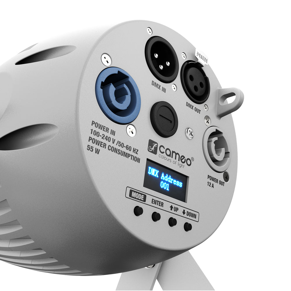 Cameo Q-SPOT 40 WW WH - Kompakt spot med 40 W WW LED i hvit finish