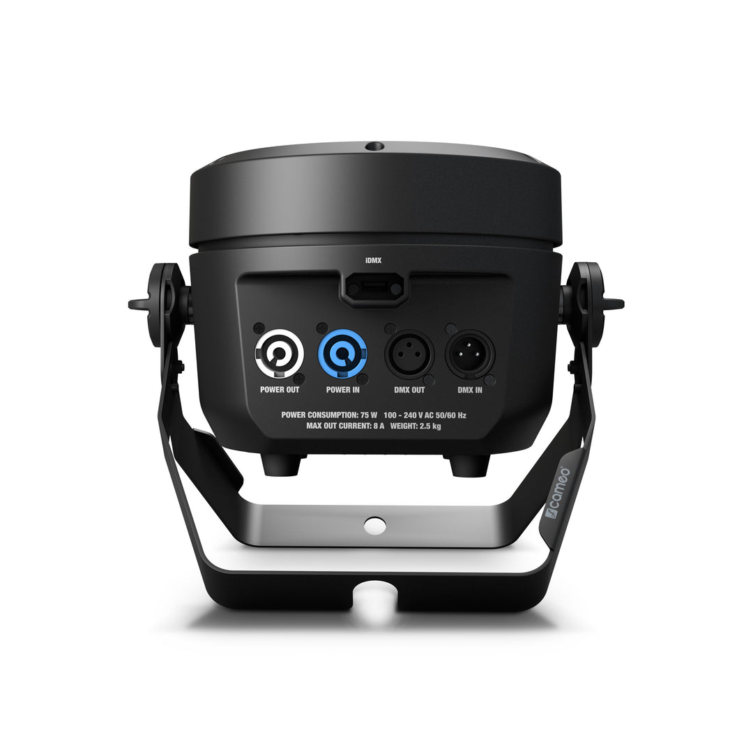 Cameo ROOT® PAR BATTERY - 5 × 4 W batteridrevet RGBW LED PAR-spotlight
