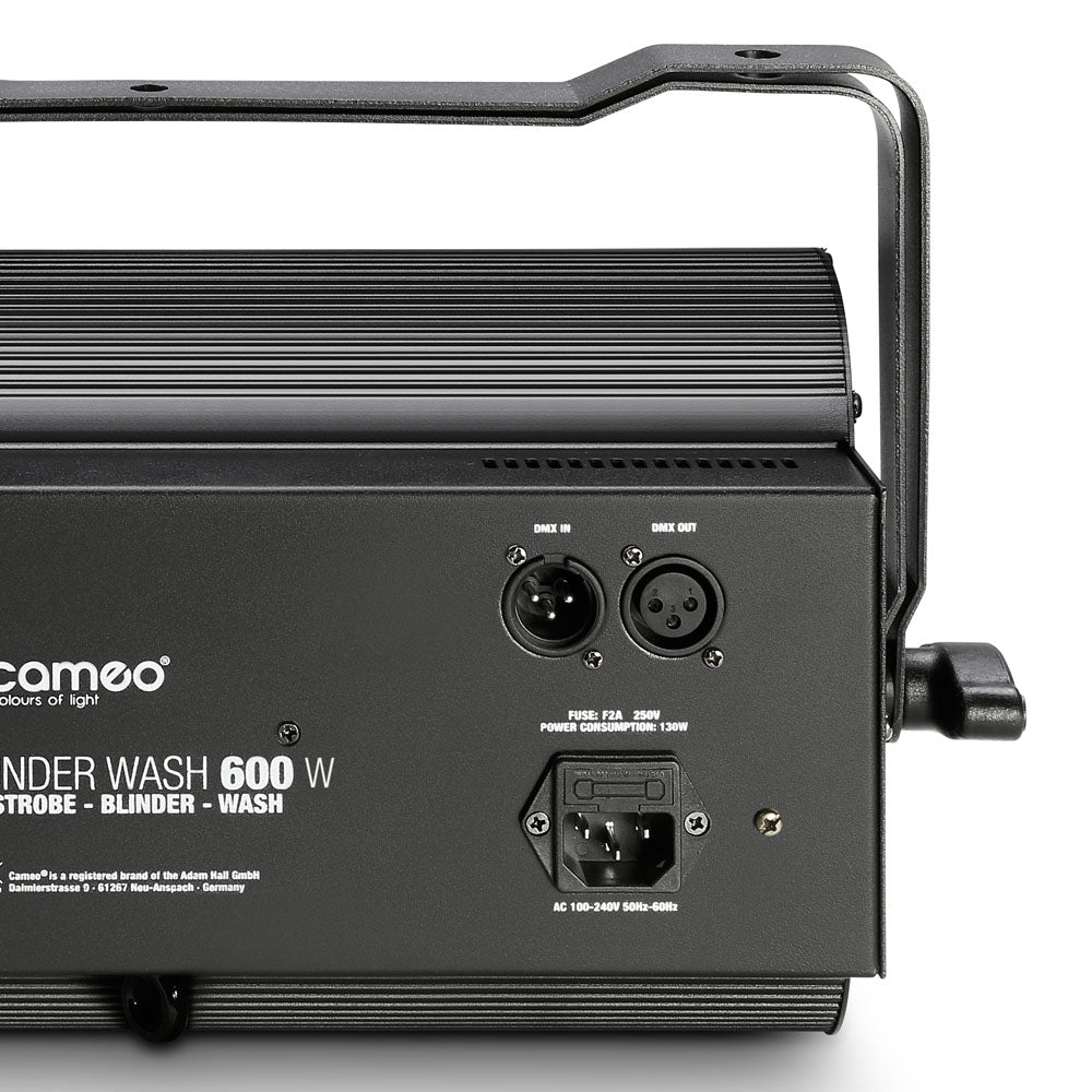 Cameo THUNDER® WASH 600 W - 3-i-1 strobe-, blinder- og wash-lys 648 x 0,2 W hvitt lys