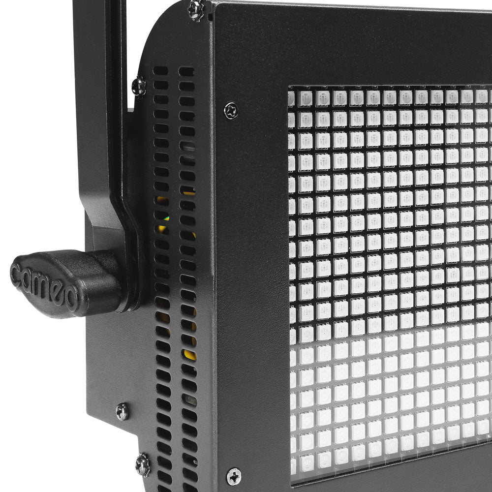 Cameo THUNDER® WASH 600 W - 3-i-1 strobe-, blinder- og wash-lys 648 x 0,2 W hvitt lys