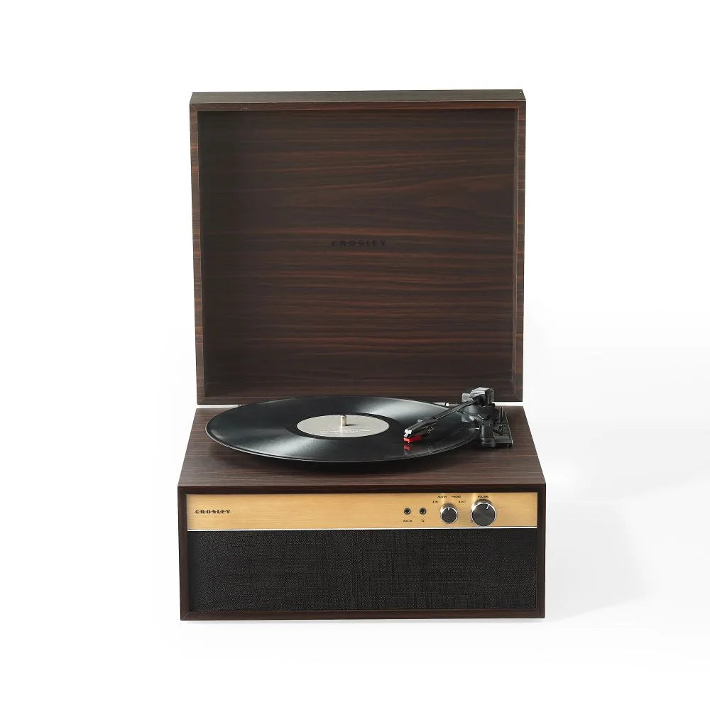 Crosley Jasper retro platespiller, Valnøtt