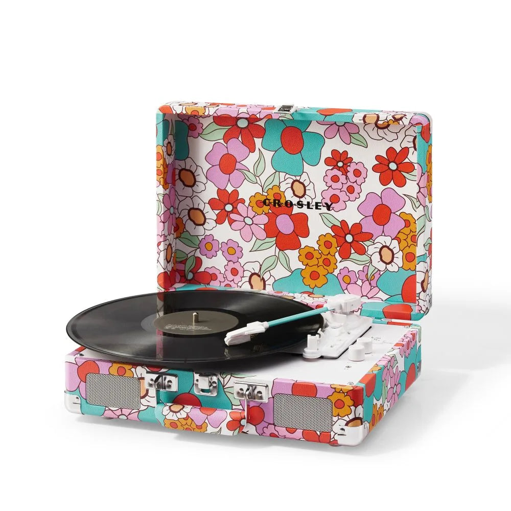 Crosley Cruiser Plus platespiller Toveis Bluetooth (Groovy Floral)