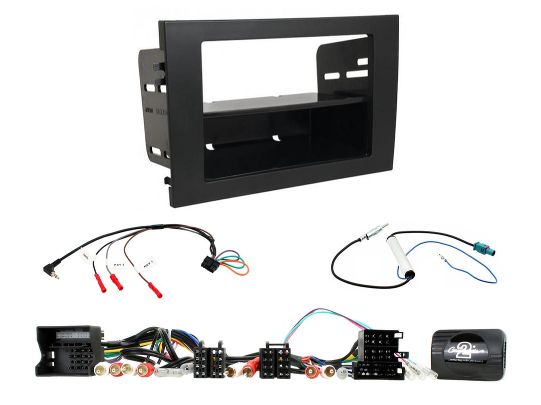 CTKAU09 1-DIN monteringssett for Audi A4 2001-2008