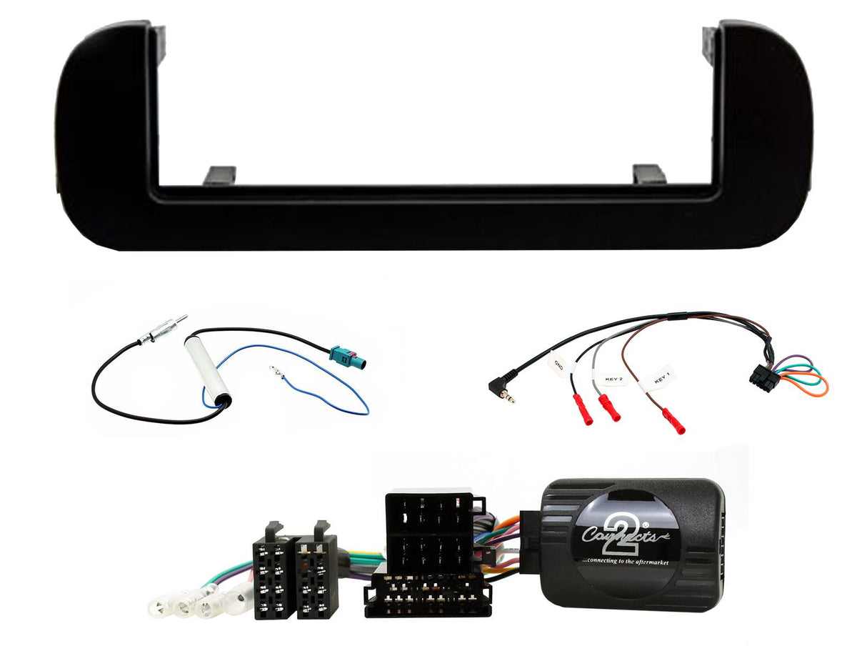 CTKFT28 1-DIN monteringssett for Fiat Panda 2012-2020