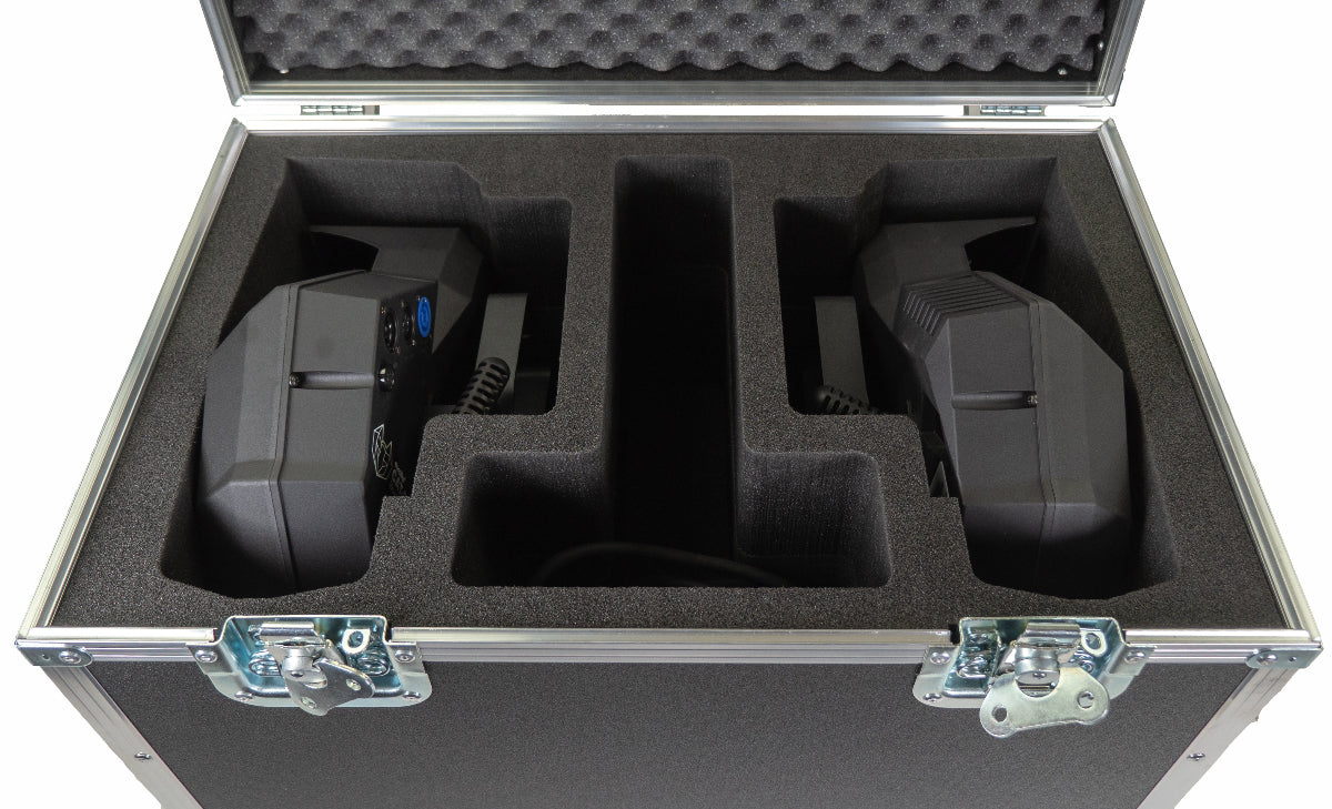Case-It Flightcase til 2 stk. Eurolite Cat-80