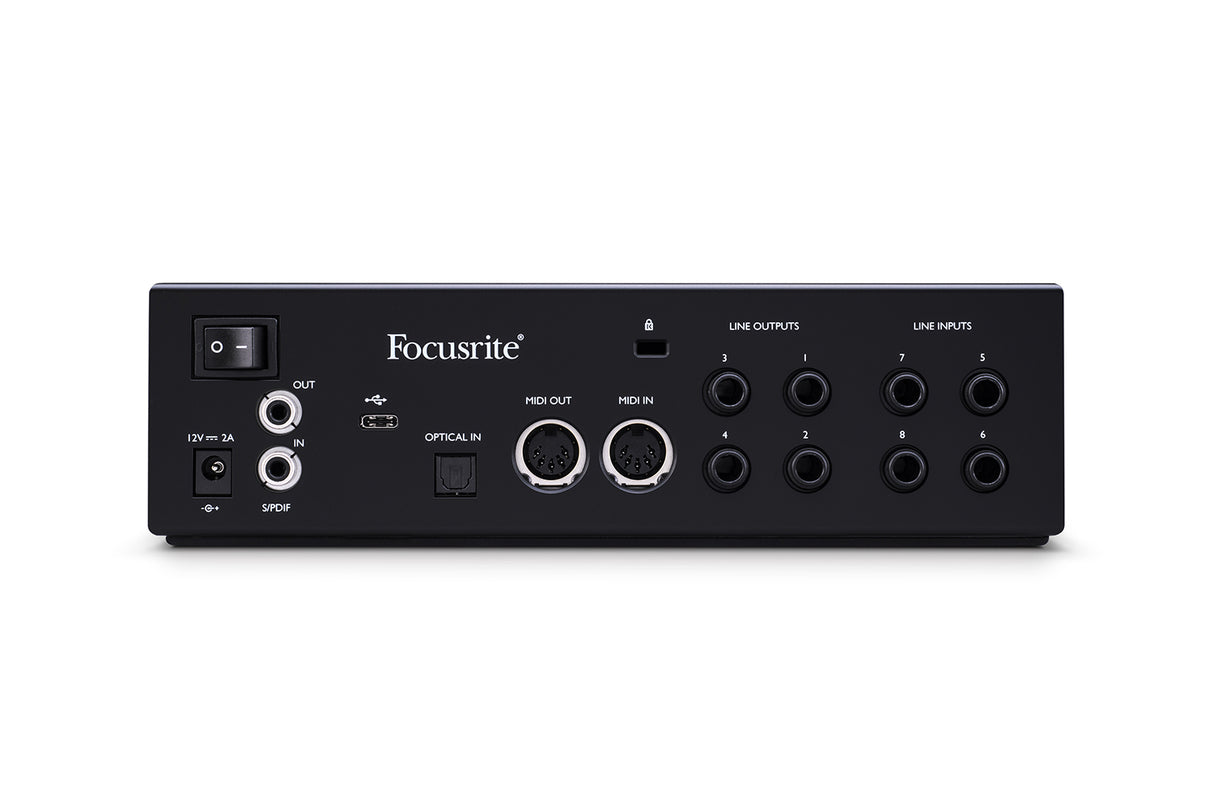 Focusrite Clarett + 4Pre USB-lydkort