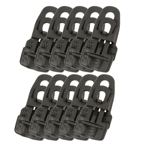 Molton Clips Midi 10 stk. (Svart)