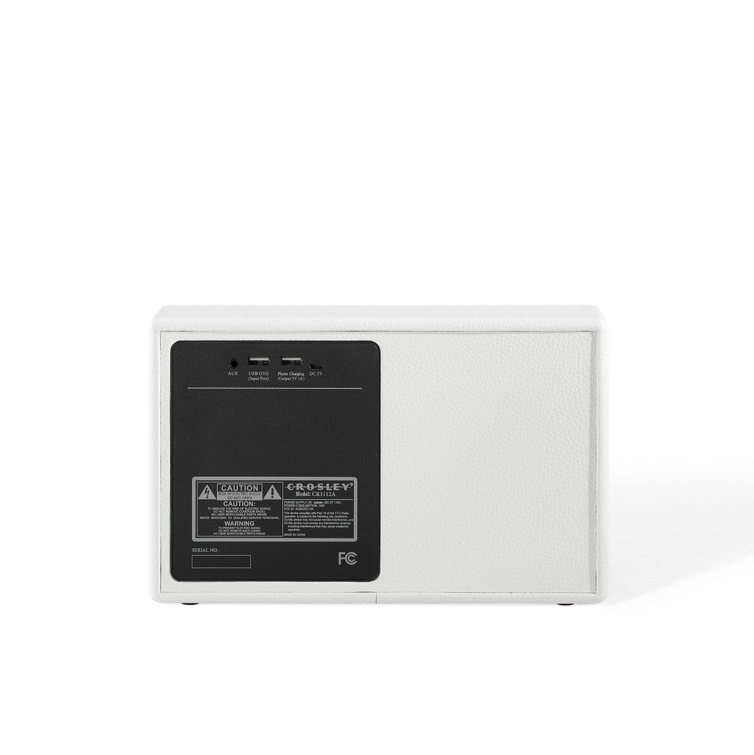 Crosley Montero Bluetooth høyttaler (hvit)
