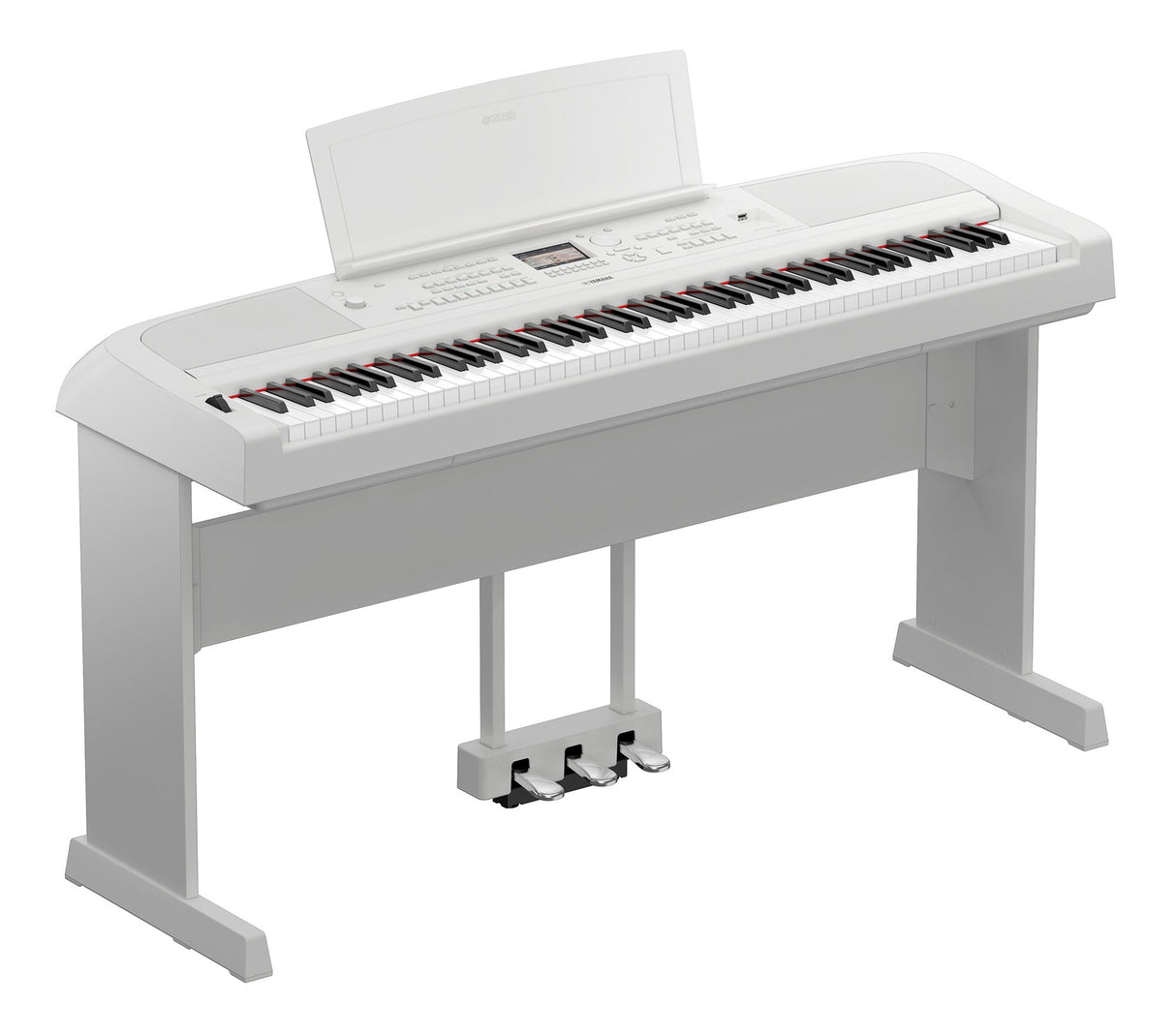 Yamaha DGX670 digitalpiano (hvit)