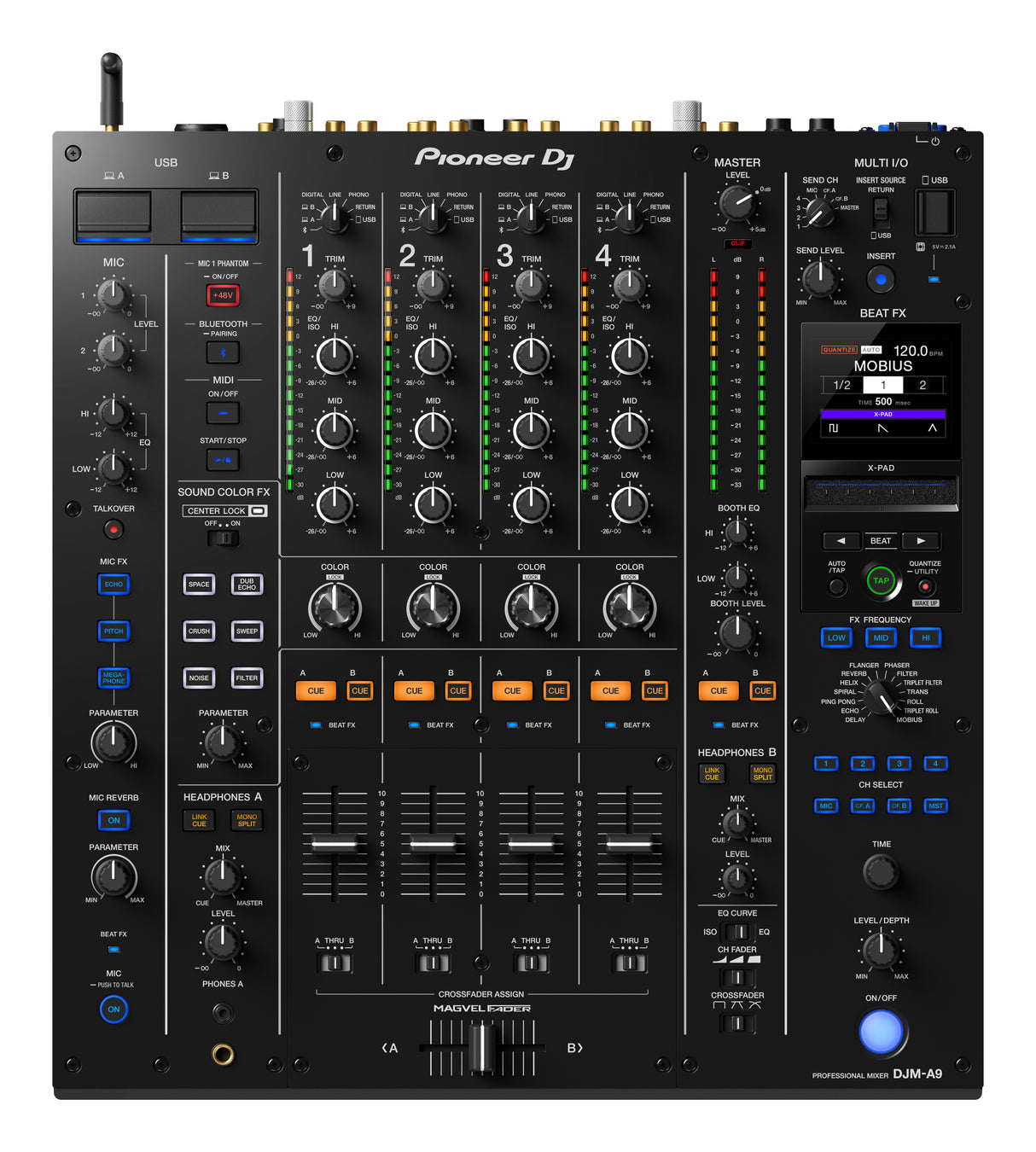 AlphaTheta CDJ-3000X & DJM-A9-pakke
