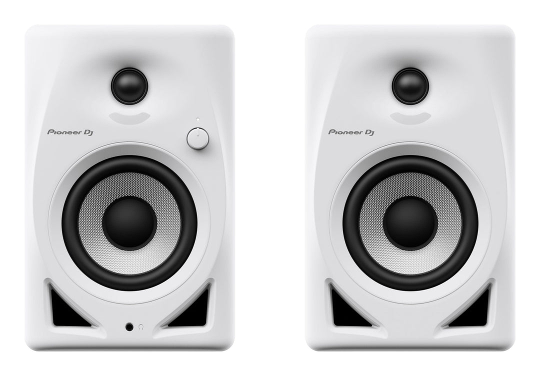 Pioneer DJ DM-40D-W aktive studiomonitorer (hvit)