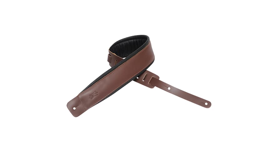 Levys DM1PD gitarrem 3", brun