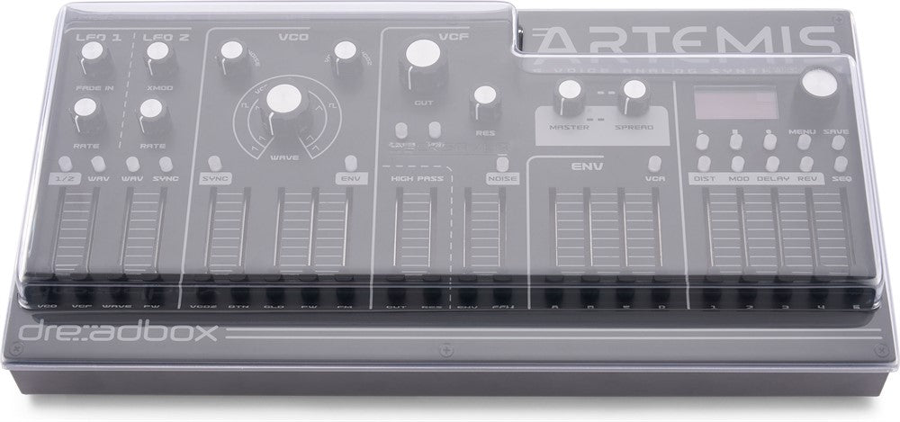 Decksaver beskyttelsesdeksel for Dreadbox Artemis