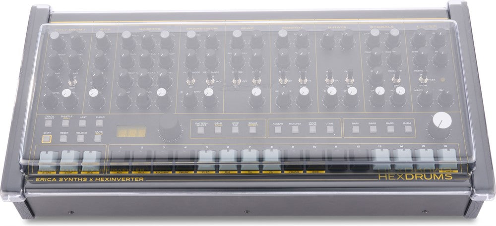 Decksaver-beskyttelses cover for Erica Synther Hexdrums (Soft-Fit)