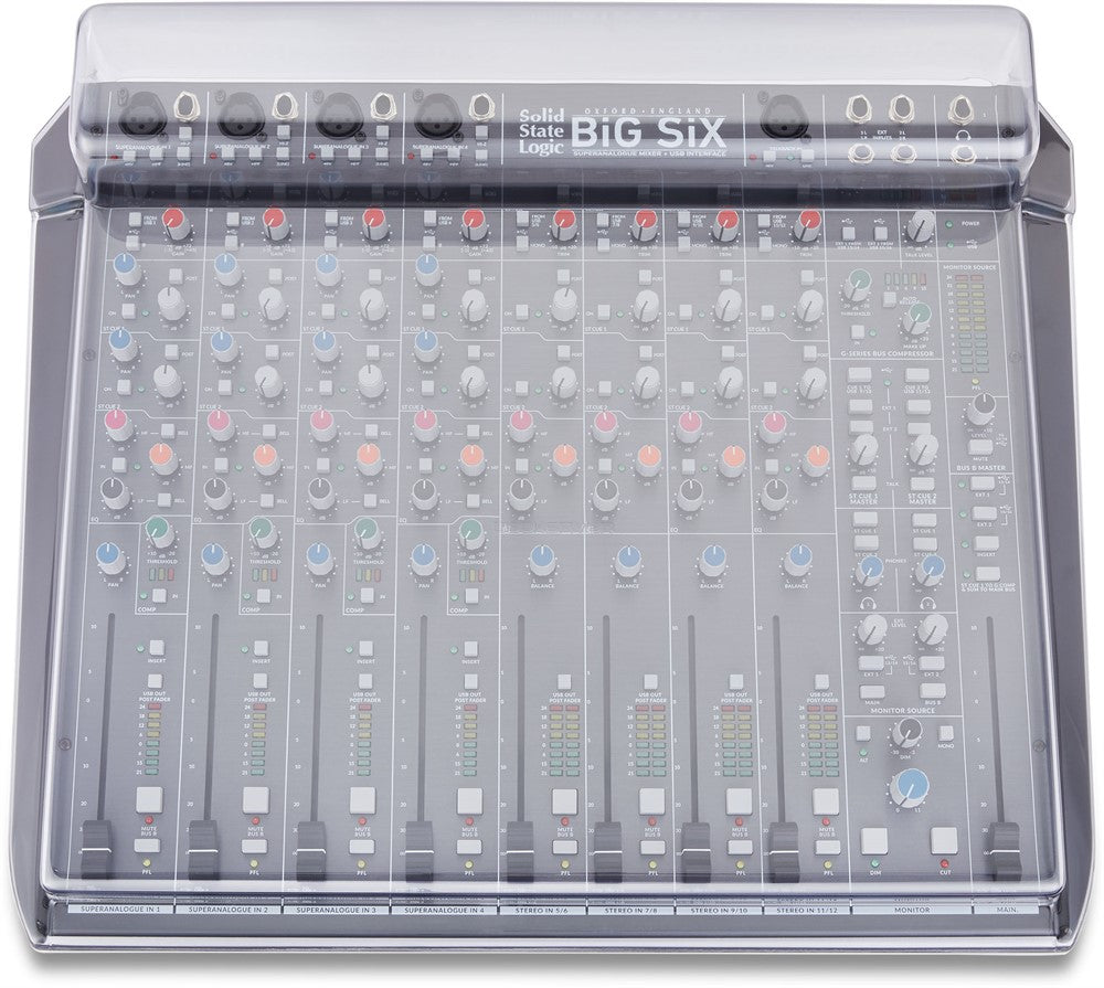 Decksaver Beskyttelses cover for Solid State Logic Big Six