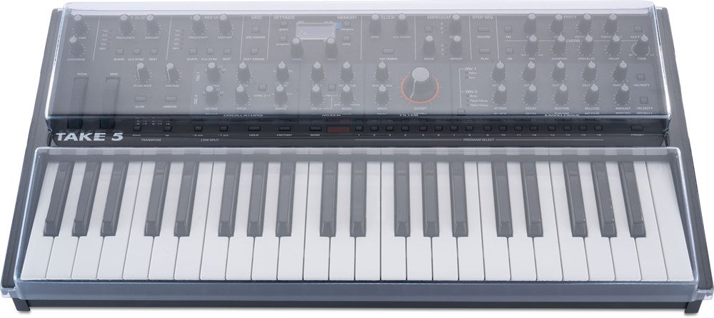 Decksaver-beskyttelses cover til Sequential Take 5 & Oberheim TEO-5 (Soft-Fit)