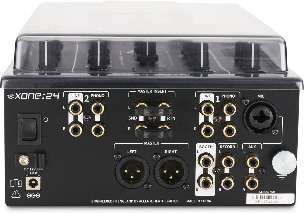 Decksaver beskyttelses cover for Allen & Heath Xone:24