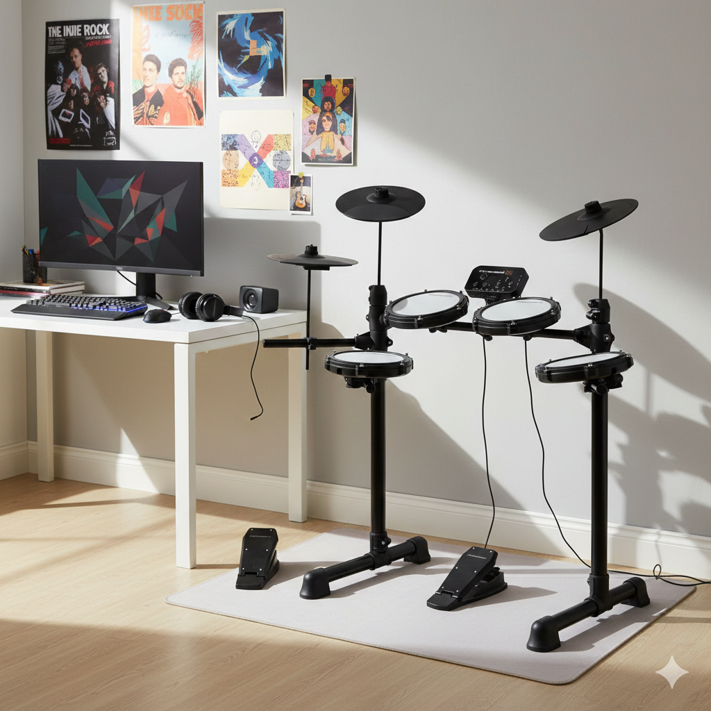 Grooveland ED100 Elektrisk Trommesett