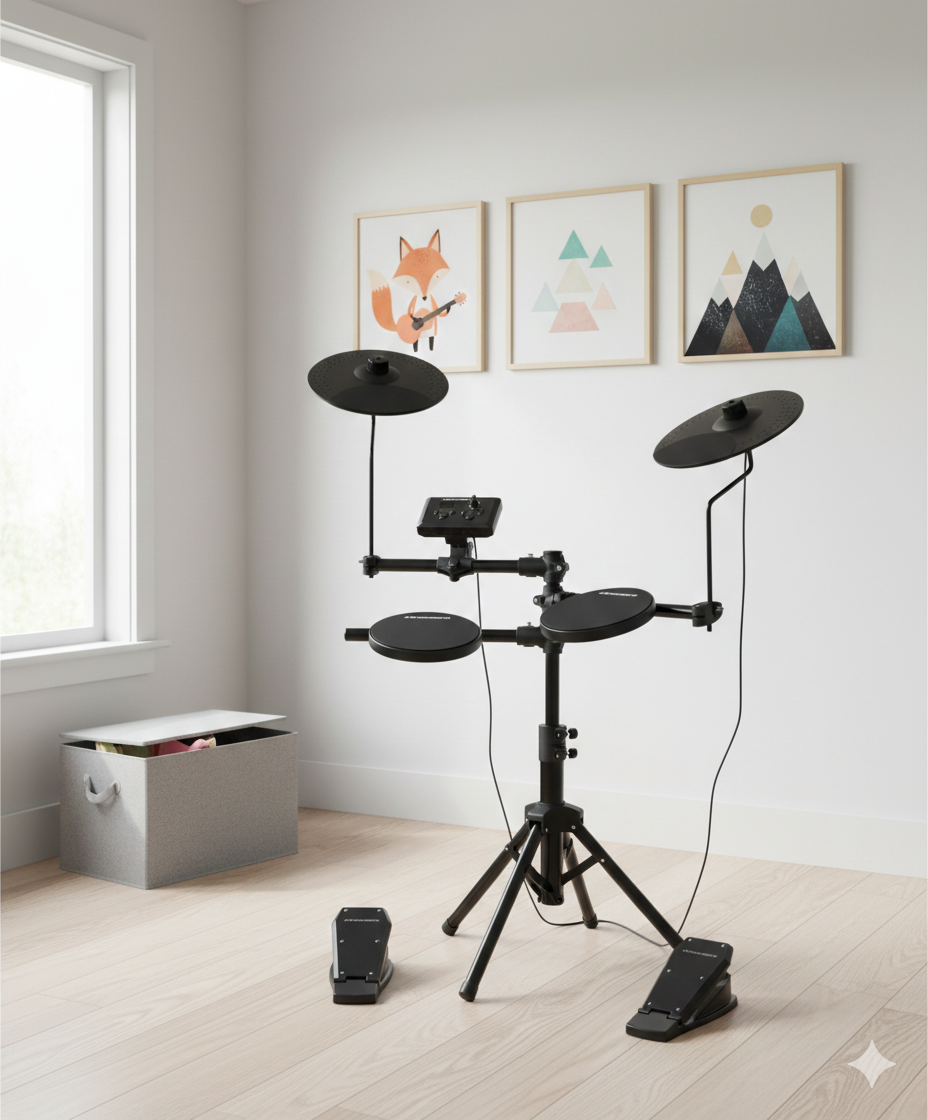 Grooveland ED60 Elektrisk Kompakt Trommesett
