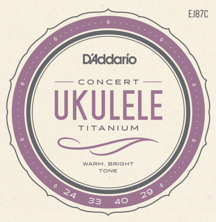 Daddario EJ87C Konsert Ukulele strengesett