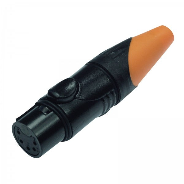 Enova 5-pol hunn XLR-kabelkontakt, svart IP67 Outdoor