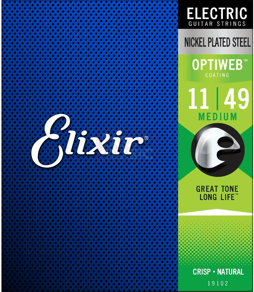 Elixir Optiweb gitarstrenger (medium, 1149)