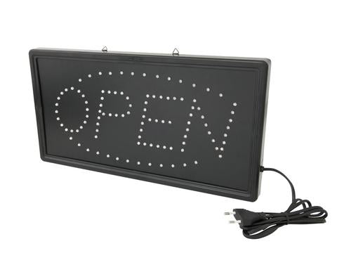 ÅPEN-skilt, LED