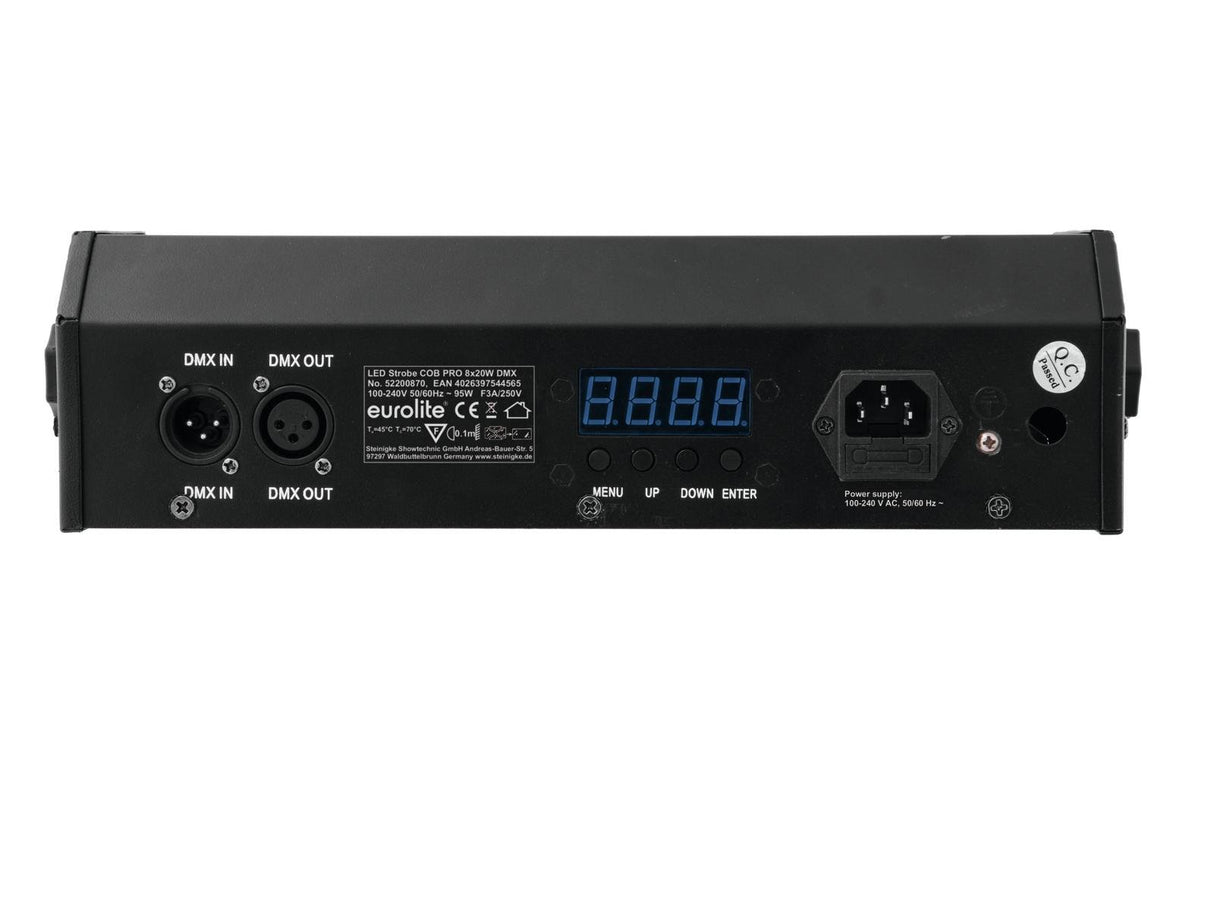 Eurolite LED-strobelys COB PRO m. DMX (8x20W)