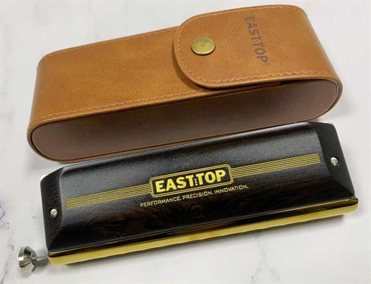Easttop kromatisk munnspill - EWP-12 WOOD