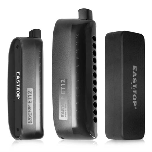 Easttop kromatisk munnspill - ET12-BK