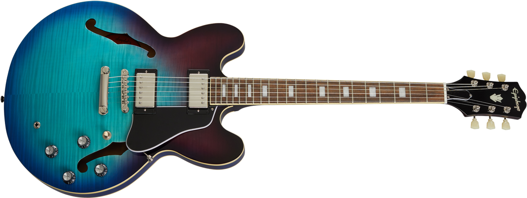 Epiphone ES-335 Figured Elektrisk gitar (Blueberry Burst)