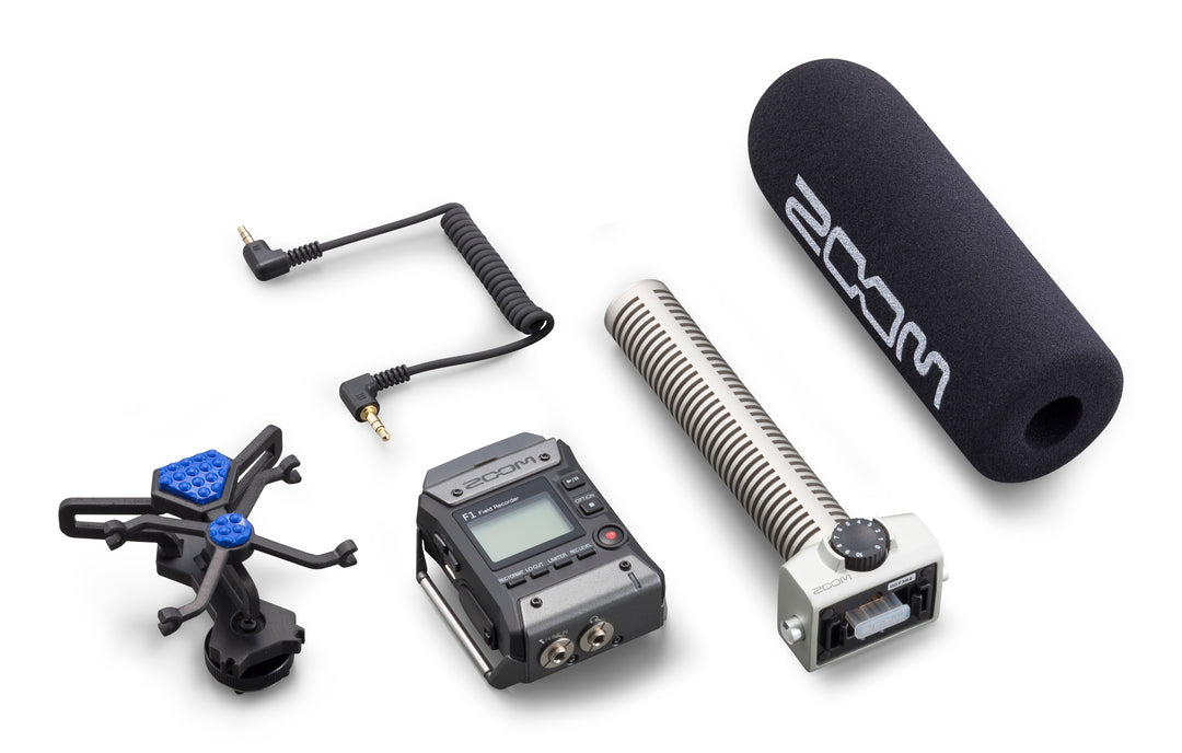 Zoom F1-SP feltopptaker + haglemikrofon