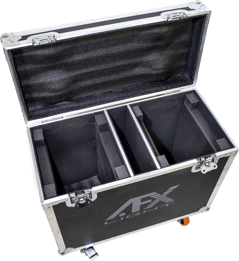 AFX Flightcase for 2 x Beam 100 Moving hoder