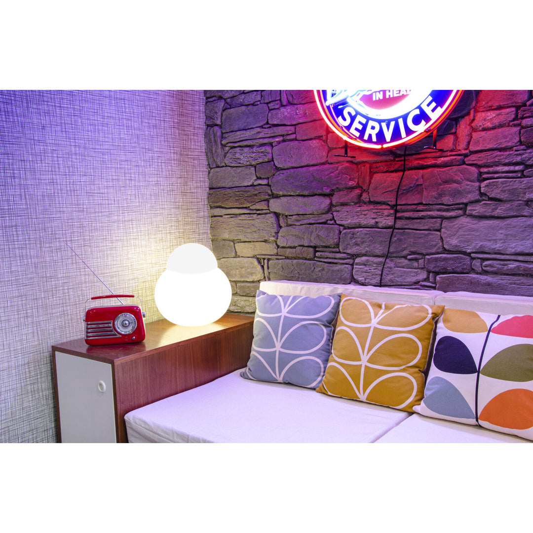 Madison Retro Radio med Bluetooth og FM (rød)