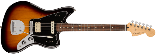 Fender Player Jaguar elektrisk gitar (Tricolor Sunburst )