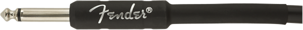 Fender profesjonell gitarkabel vinkelplugg (svart, 3m)