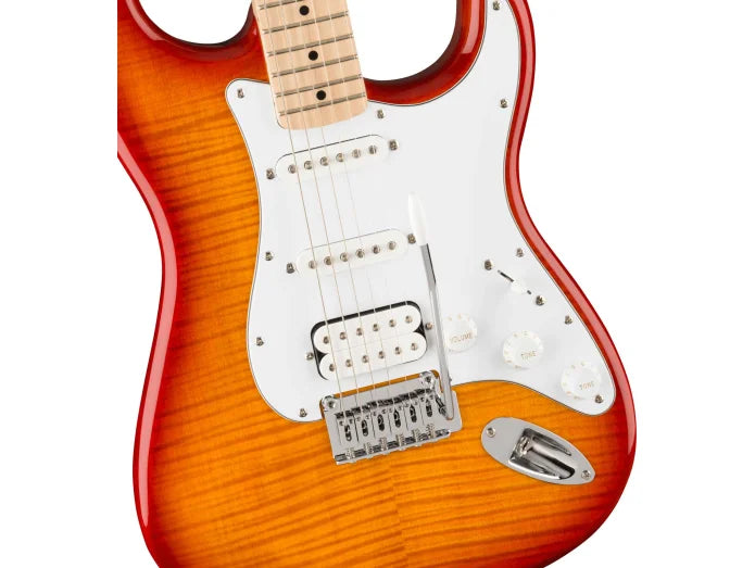 Fender Squier Affinity Stratocaster el-gitar startpakke (Sienna Sunburst)