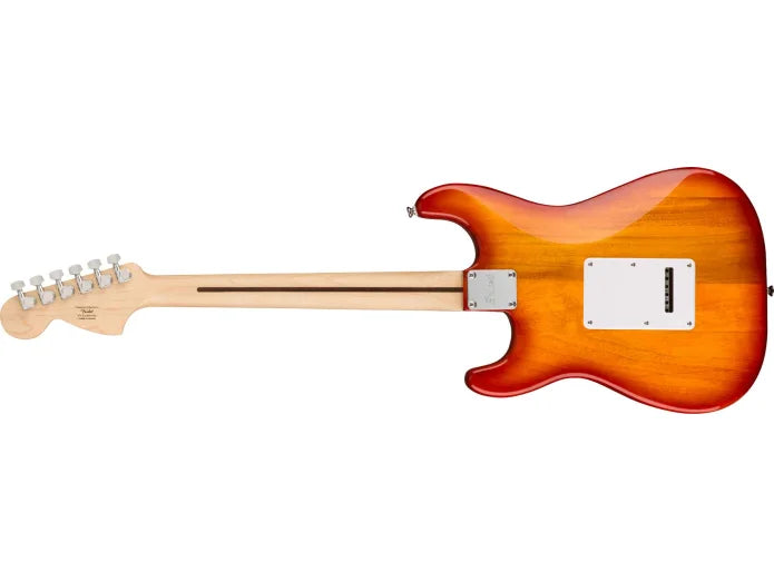Fender Squier Affinity Stratocaster el-gitar startpakke (Sienna Sunburst)